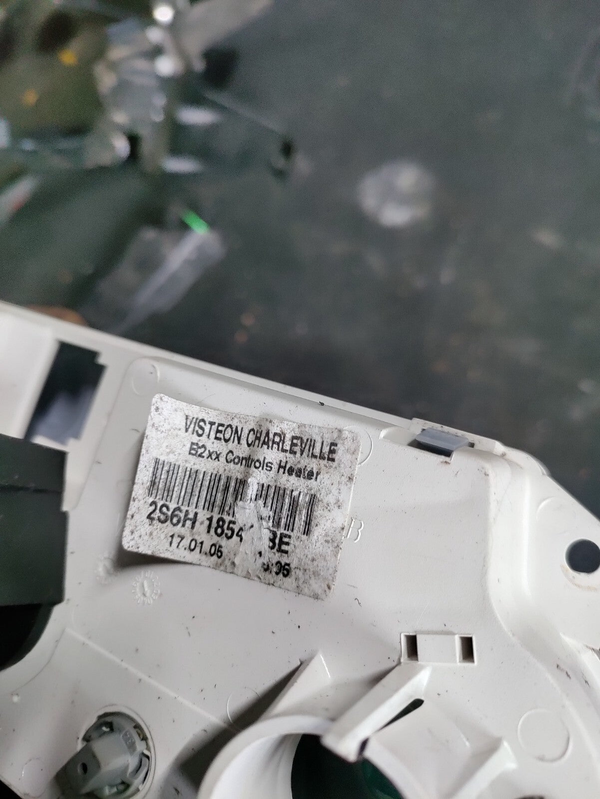 2005 FORD FIESTA MK6 HEATER CONTROL UNIT 2S6H18549BE