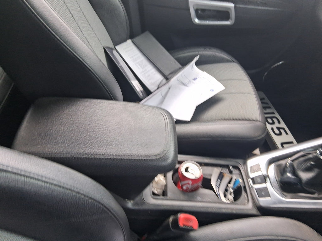 2015 VAUXHALL ANTARA MK1 CENTRE CONSOLE LEATHER ARMREST