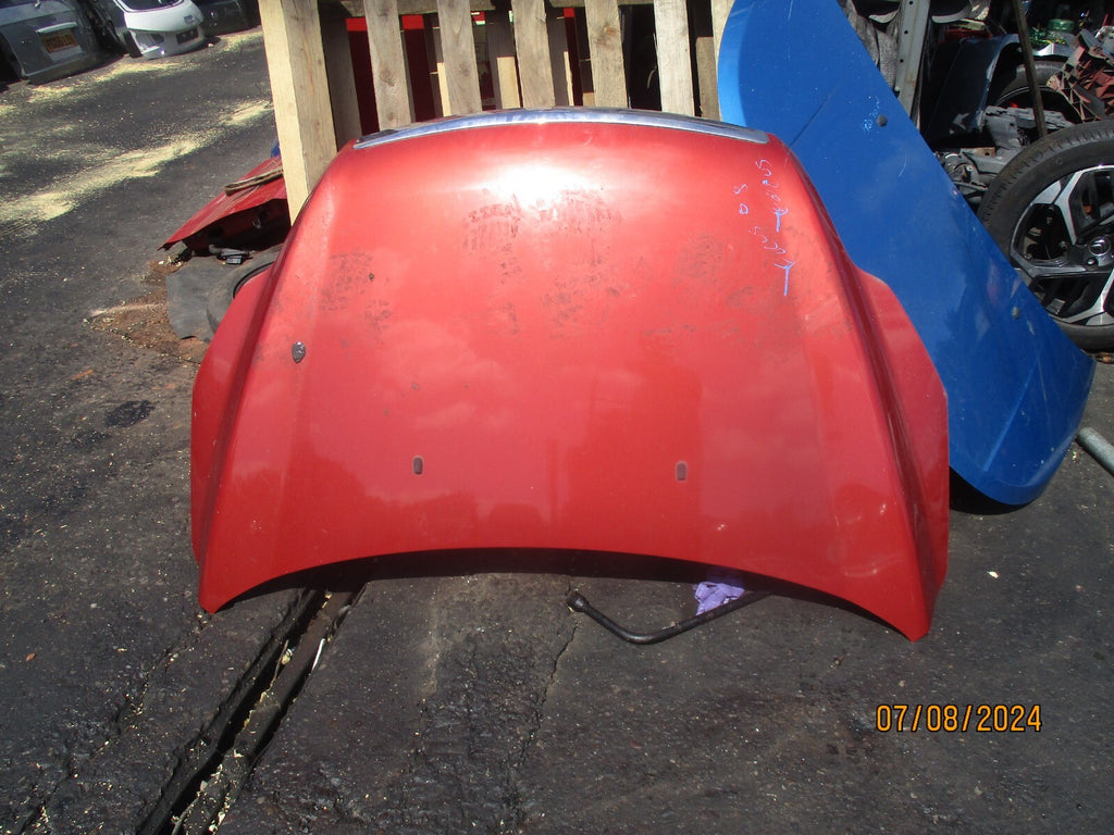 FORD FOCUS MK2 2008 FACELIFT BONNET HOOD RED