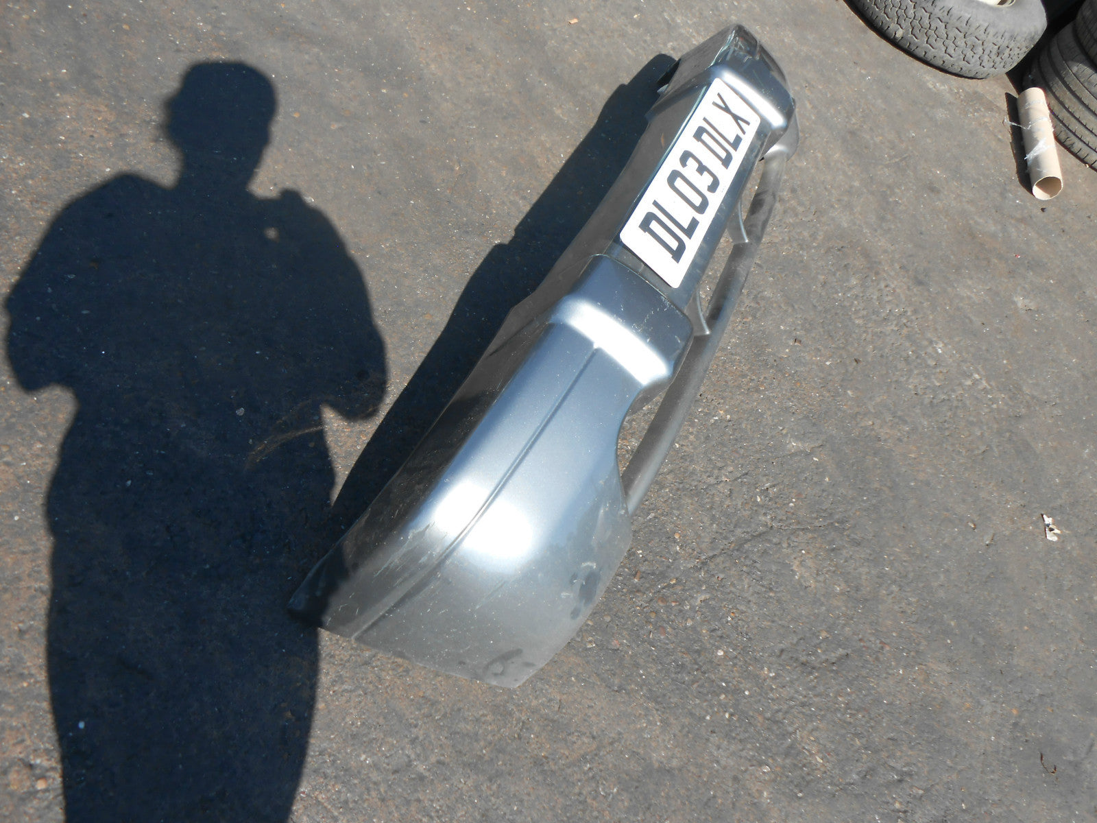 KIA SPORTAGE K00 2003 FRONT BUMPER YL COOL SILVER