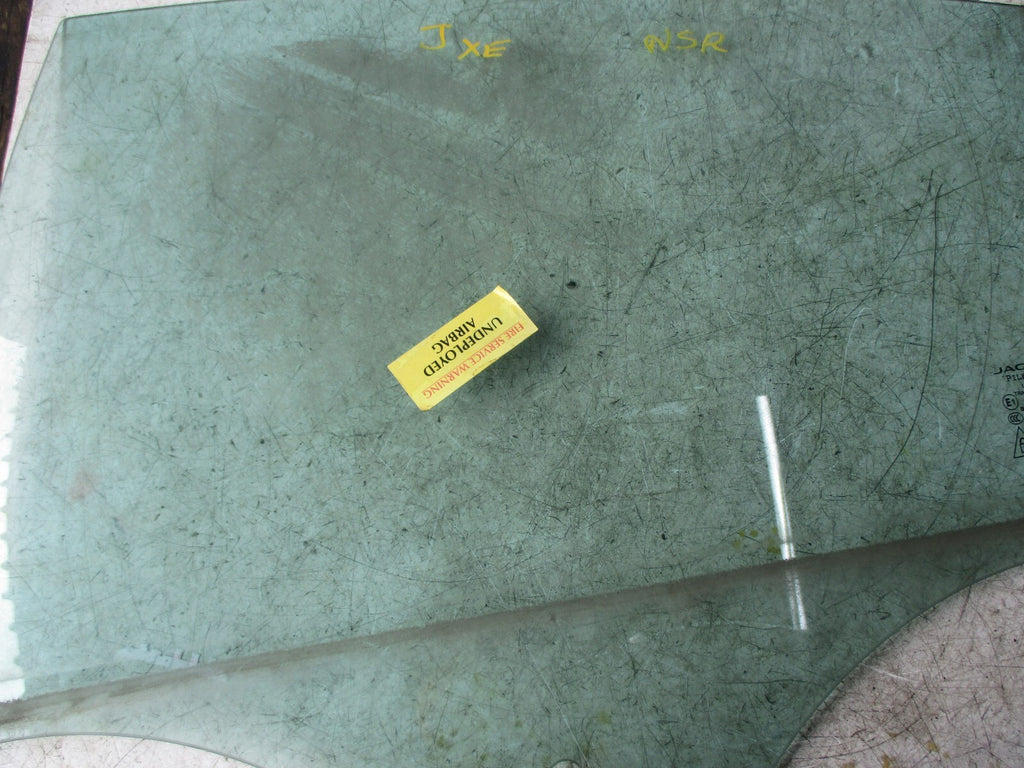 JAGUAR XE 2017 NSR PASSENGER SIDE REAR DOOR WINDOW GLASS