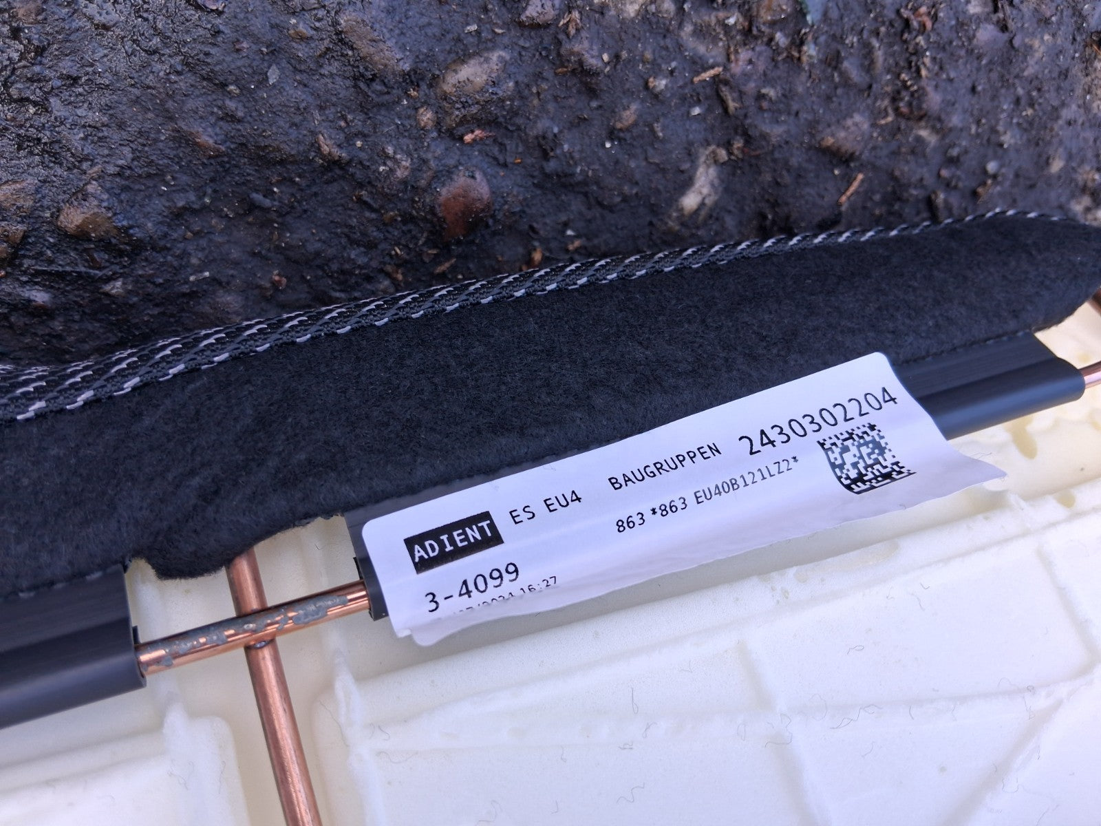2024 AUDI A1 S LINE MK2 GB REAR SEATS LOWER BASE ONLY