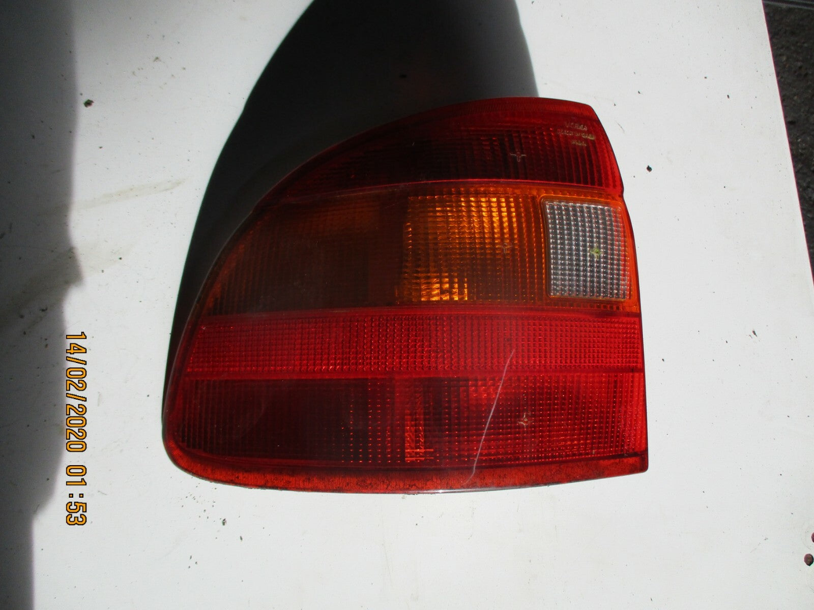 VAUXHALL ASTRA F SALOON 1996 NSR PASSENGER LEFT SIDE REAR TAIL LIGHT