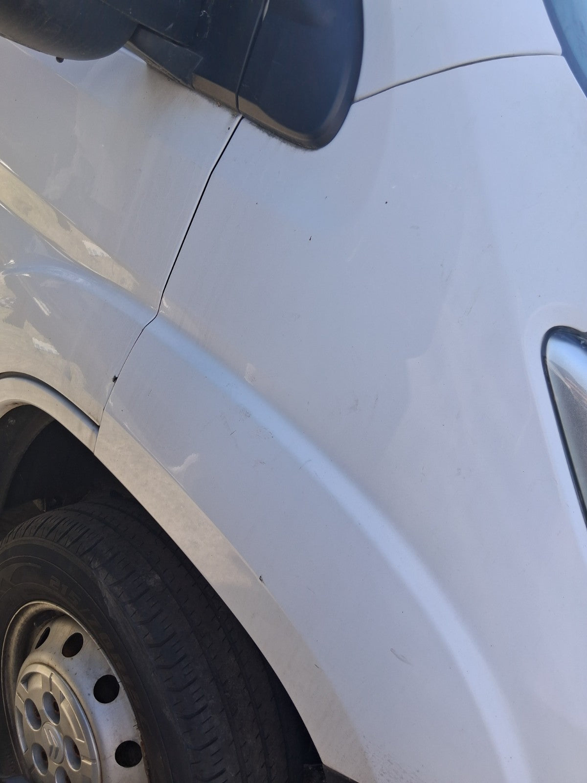 2021 CITROEN RELAY MK3 OSF DRIVER SIDE WING PANEL WHITE