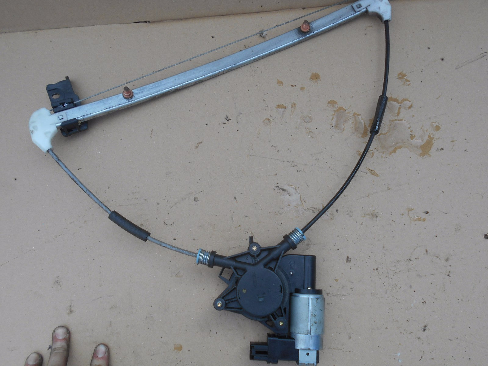 MAZDA 6 GG 2003 OSR DRIVER SIDE REAR WINDOW MOTOR & REGULATOR TL772911