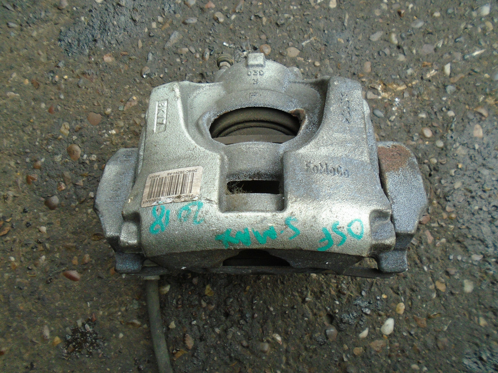 FORD S MAX MK2 2018 1.5 PETROL MANUAL OSF DRIVER FRONT BRAKE CALIPER DG9C2B294AB