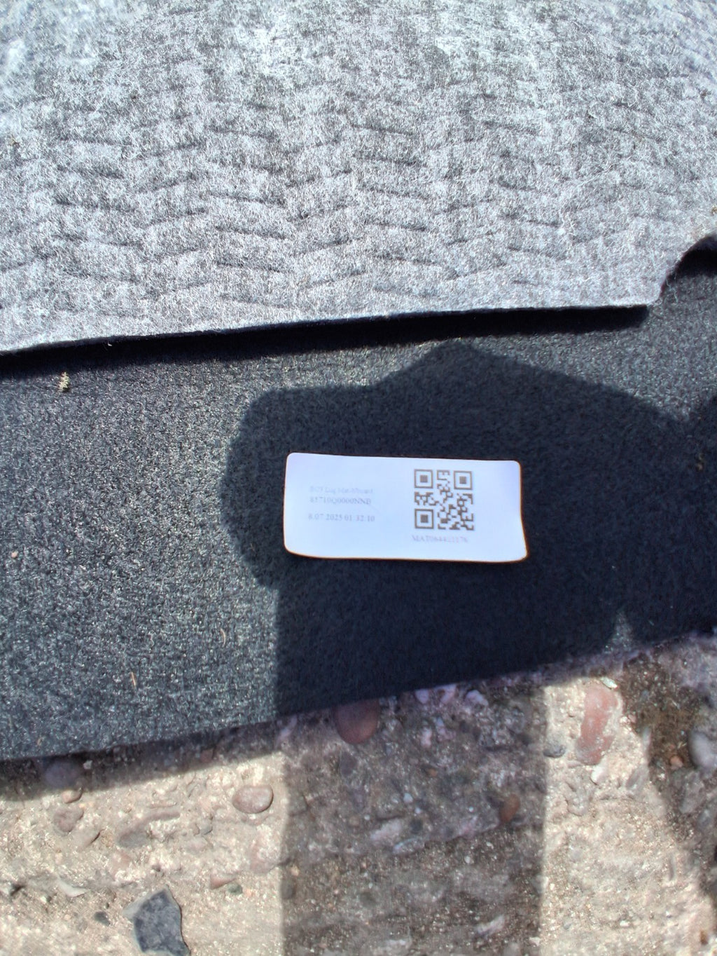 2026 HYUNDAI I20 MK3 REAR BOOT FLOOR CARPET MAT LINER 85710Q0000