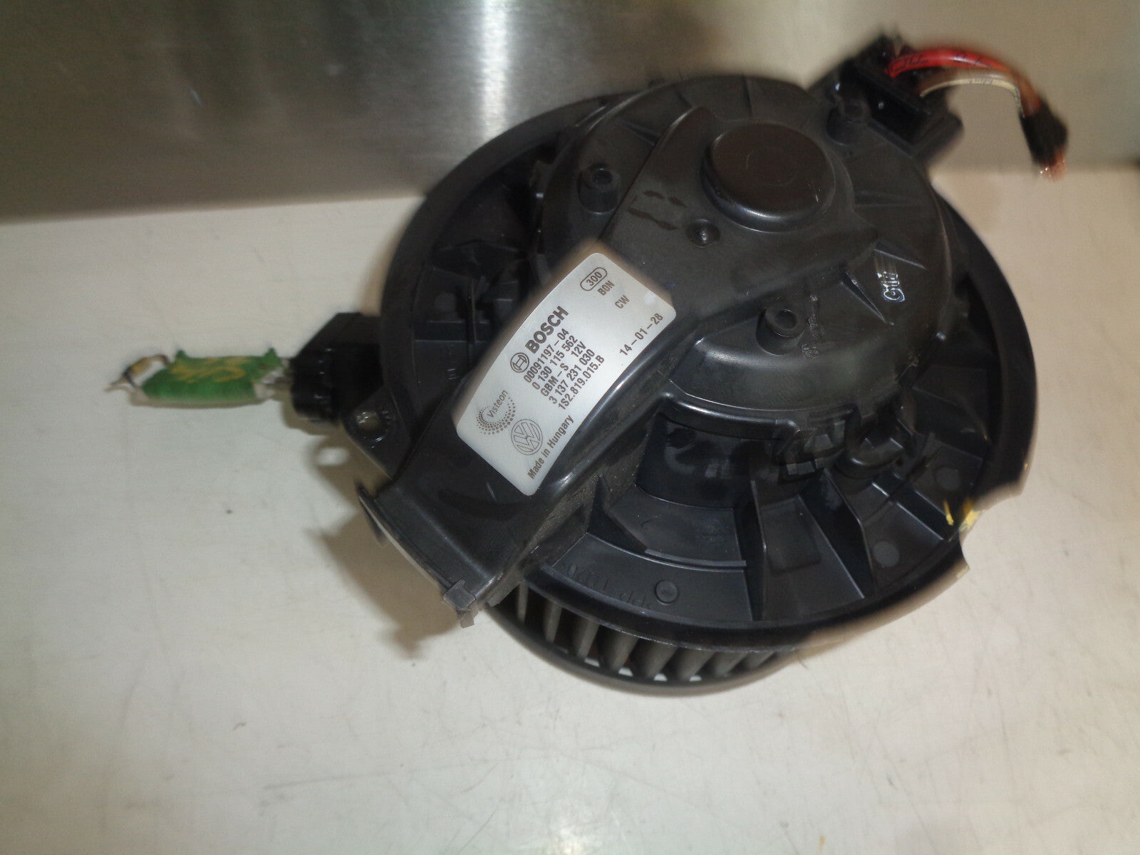 VW VOLKSWAGEN UP SKODA CITIGO 2010-2017 HEATER BLOWER MOTOR FAN 1S2819015B