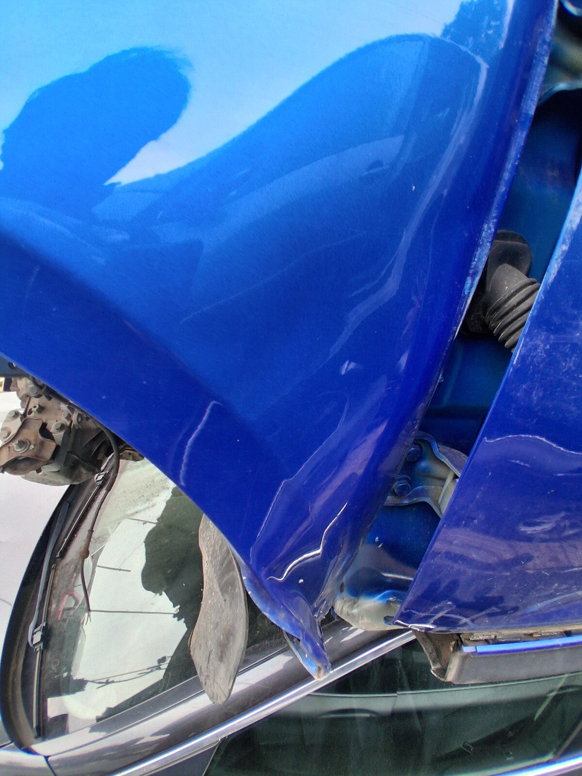 2021 MG 3 MK2 EXCLUSIVE NSF PASSENGER SIDE LEFT WING PANEL BLUE