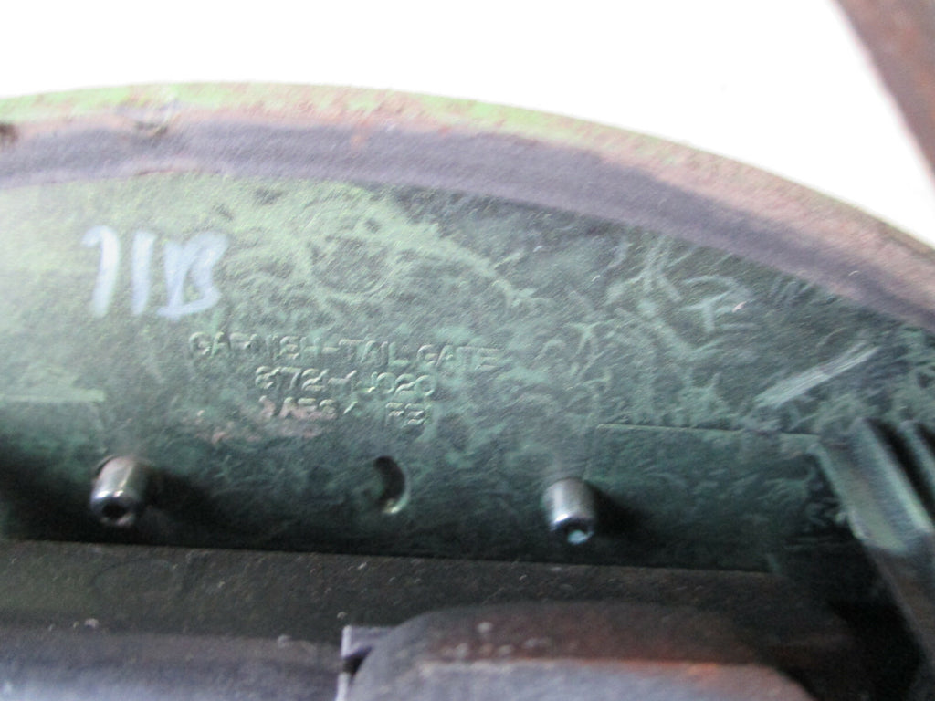 HYUNDAI I20 MK1 REAR BOOTLID BOOT RELEASE HANDLE GREEN