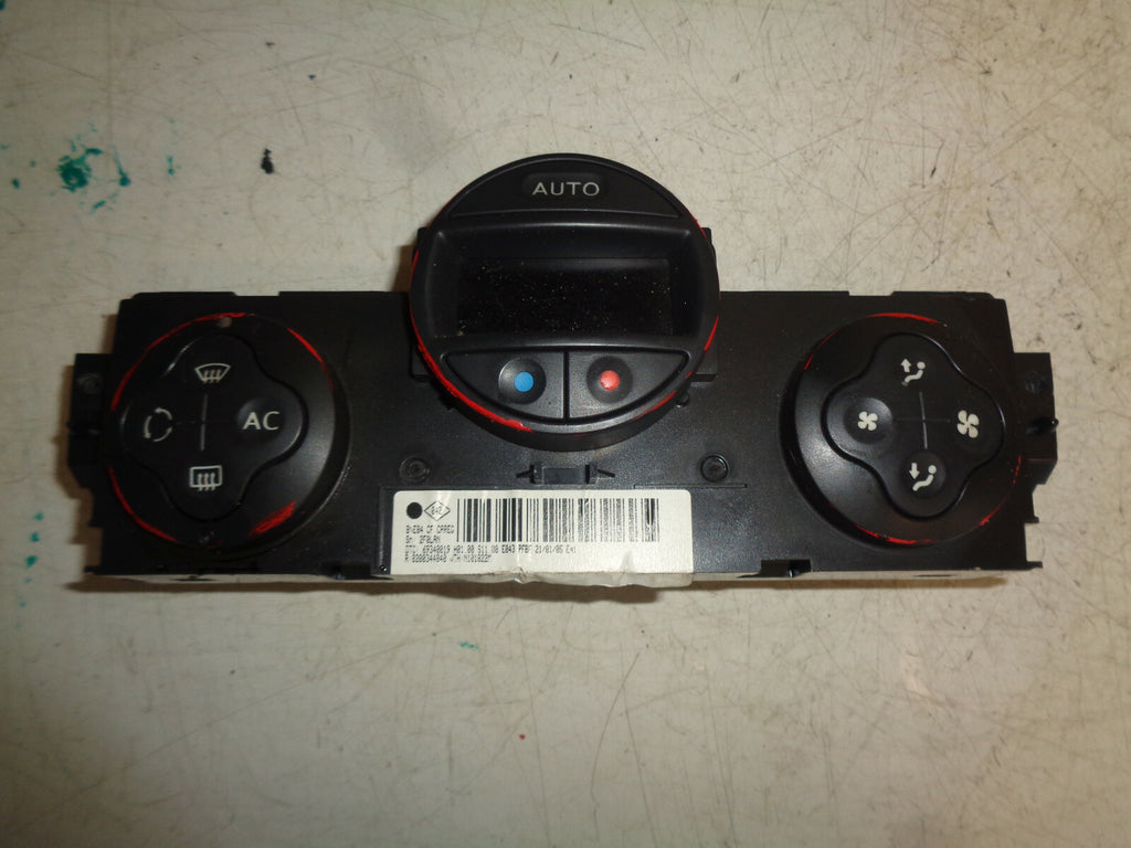 RENAULT MEGANE CC MK2 2005 HEATER AC CLIMATE CONTROL UNIT PANEL 8200344840