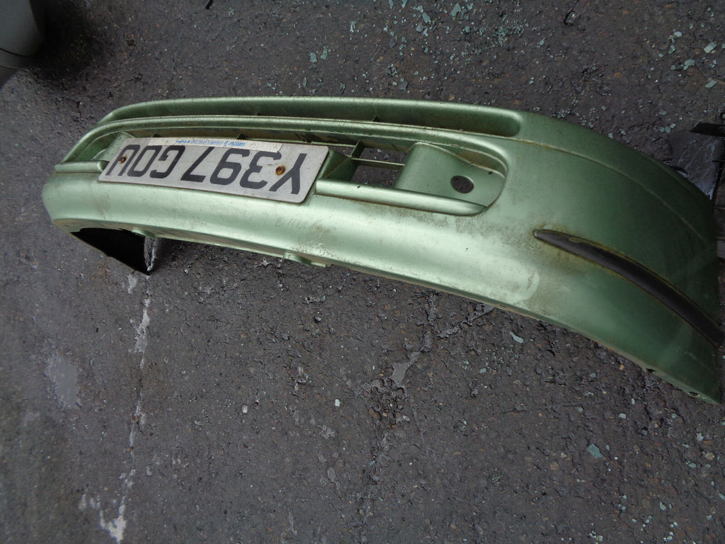 FIAT BRAVA 2001 1.2 PETROL FRONT COMPLETE BUMPER GREEN