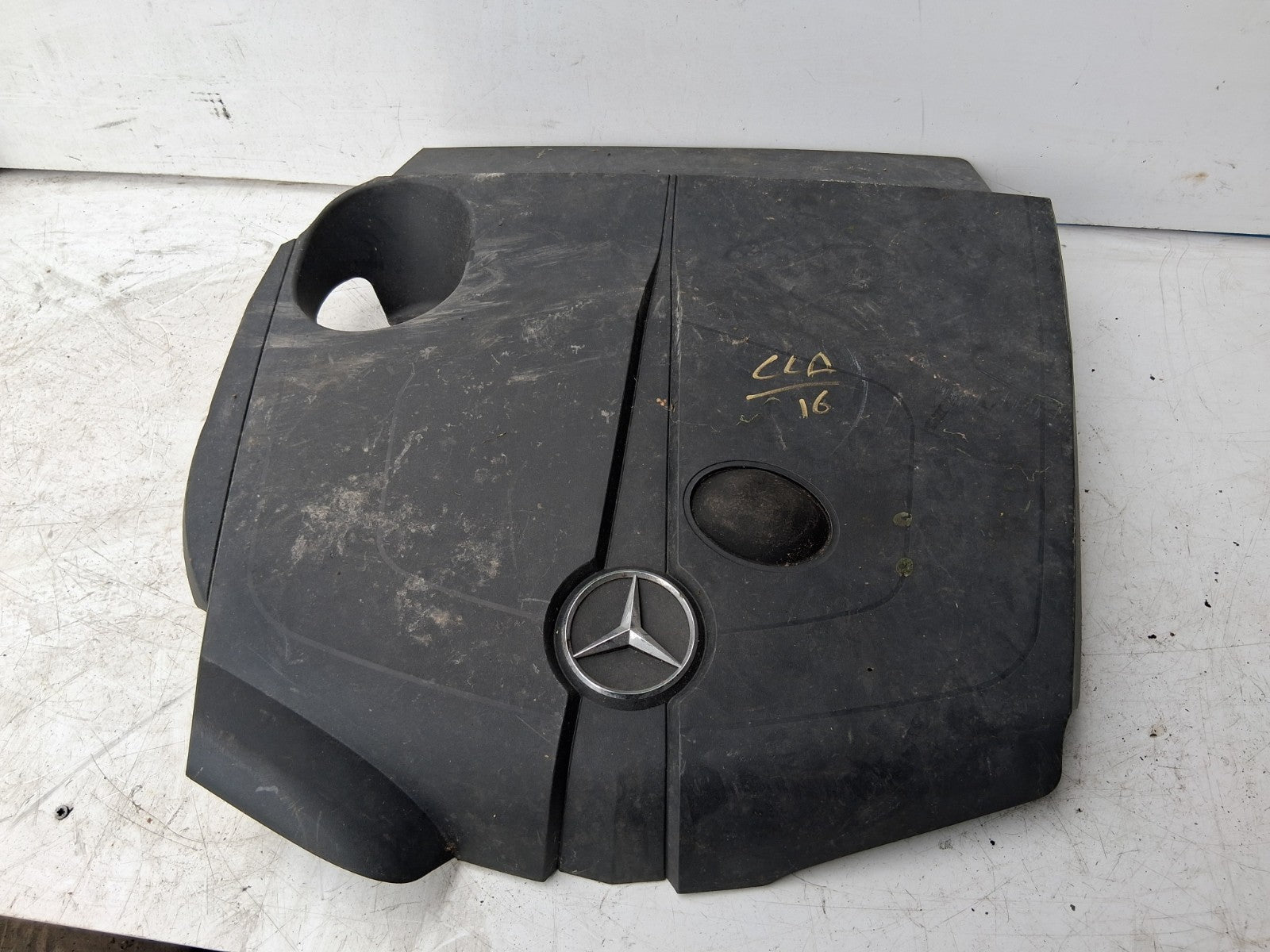 2016 MERCEDES BENZ CLA C117 ENGINE COVER BLACK