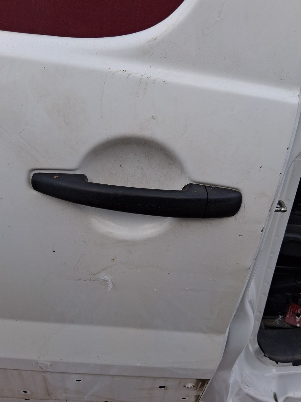 2016 CITROEN DISPATCH MK2 OS DRIVER SIDE RIGHT COMPLETE SLIDING DOOR WHITE