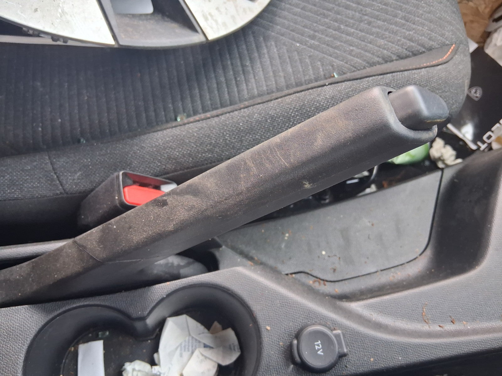 PEUGEOT 208 MK2 2025 MANUAL PARKING HANDBRAKE LEVER MECHANISM