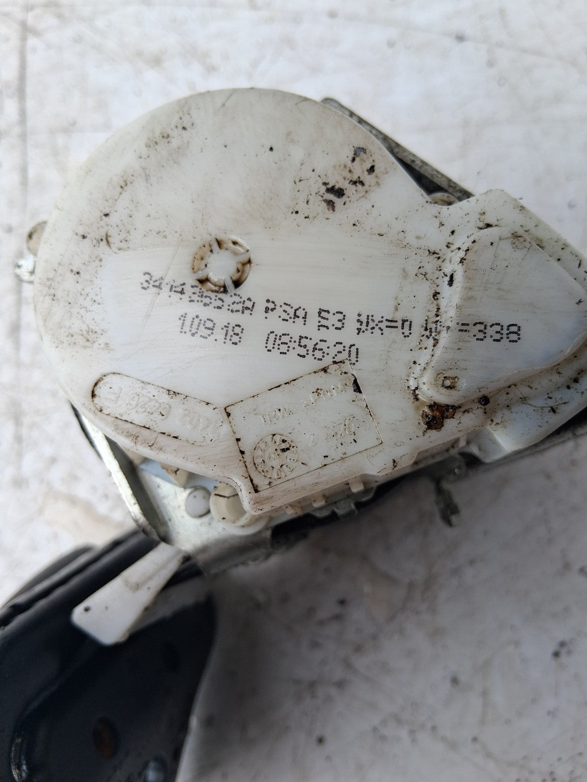 2019 CITROEN C4 OSR DRIVER SIDE REAR SEAT BELT 34143652A