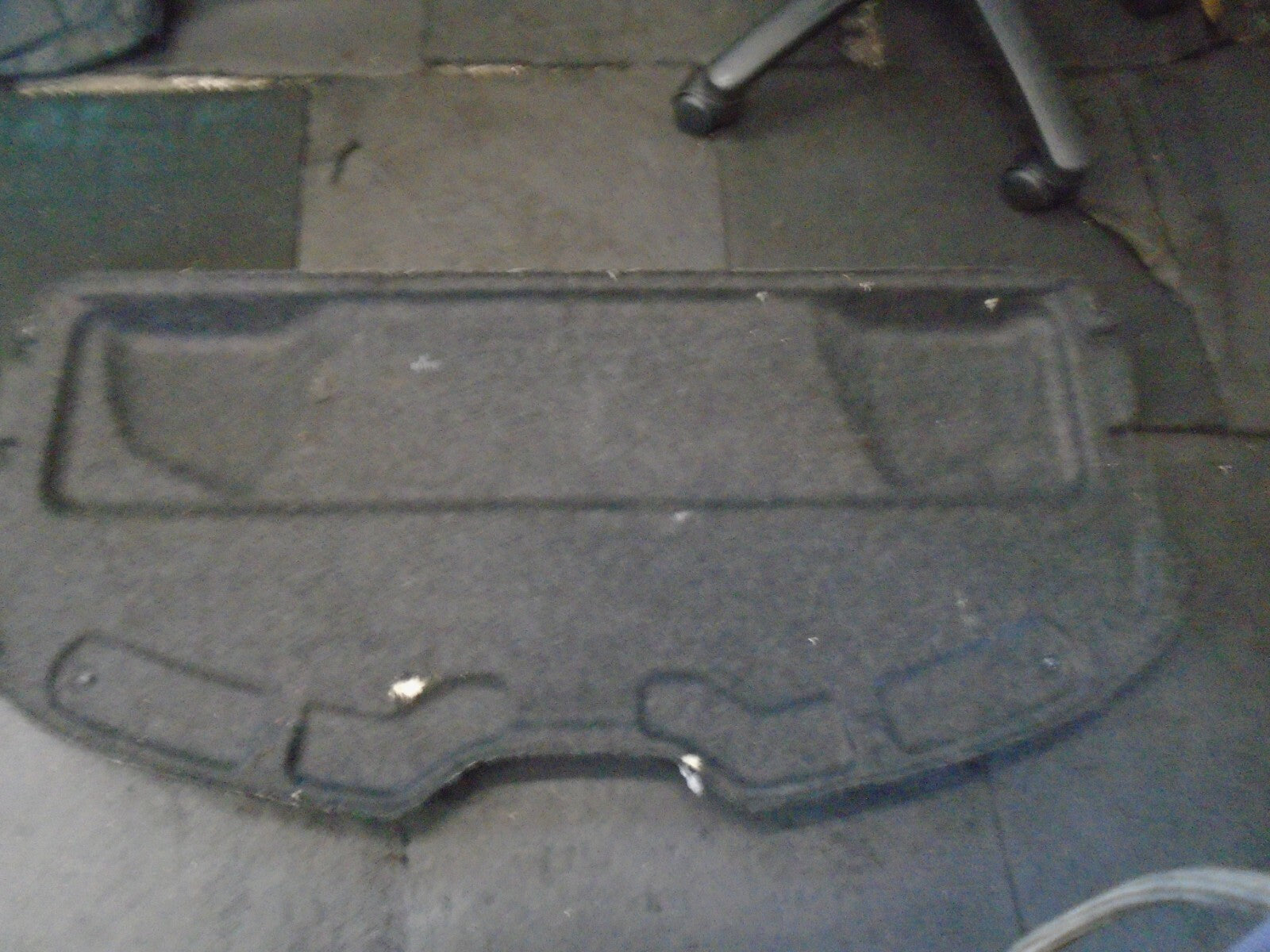PEUGEOT 208 2018 MK1 A9 REAR PARCEL SHELF