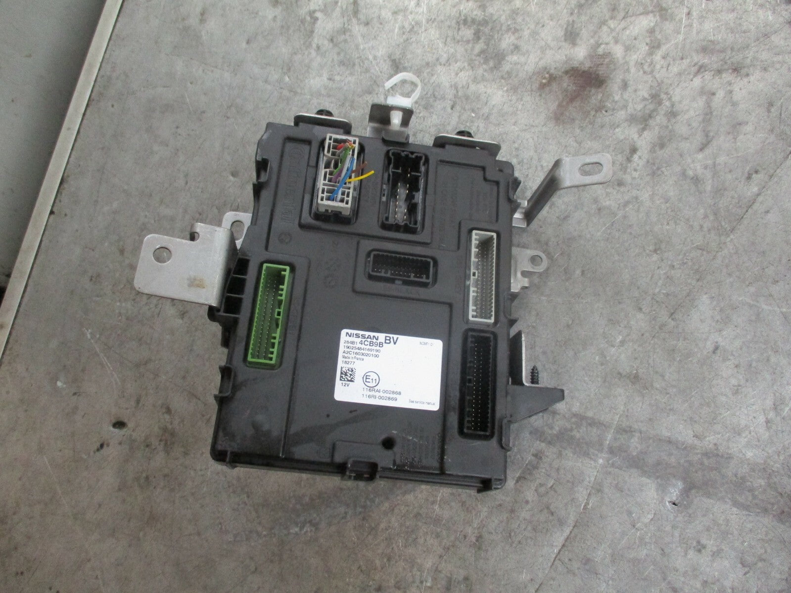 NISSAN QASHQAI J11  BSI FUSE BOX MODULE 116RAI 002868