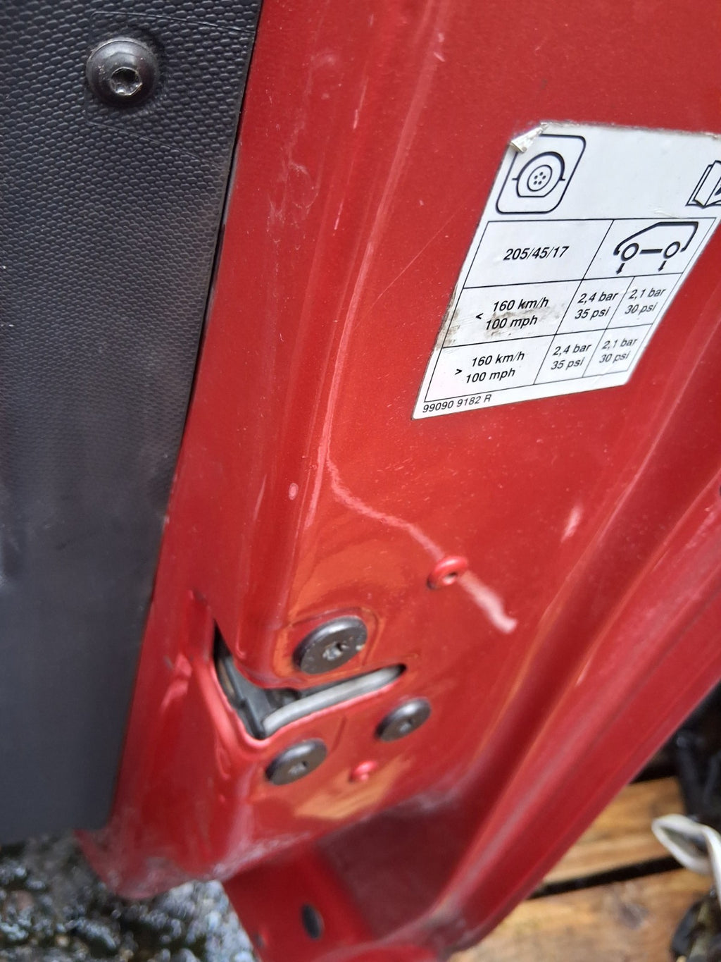 2013 RENAULT CLIO X98 MK4 OSF DRIVER SIDE FRONT RIGHT DOOR LOCK MECHANISM