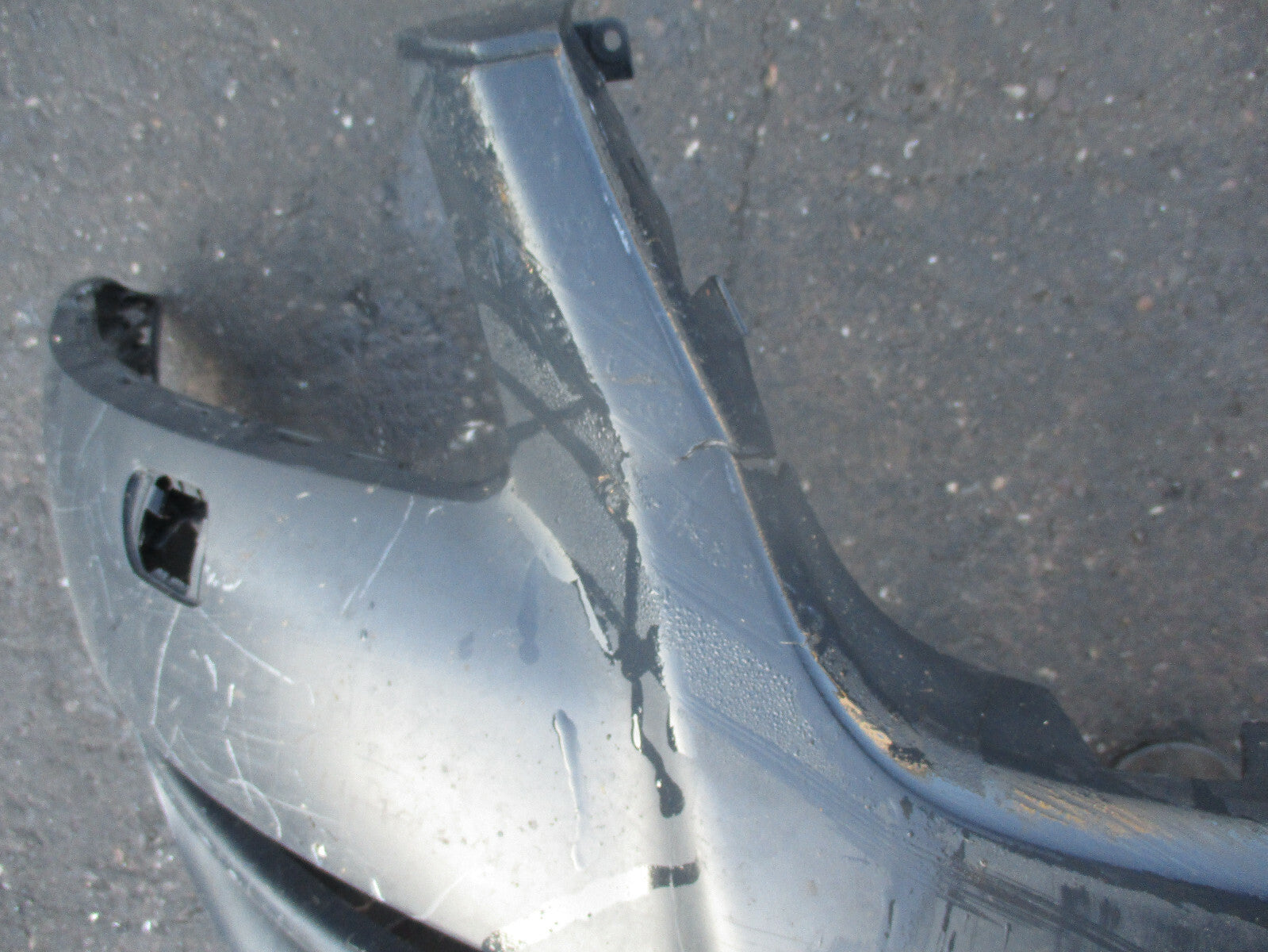 VOLKSWAGEN TOUAREG 2002 - 2007 FRONT BARE BUMPER BLACK PLASTIC