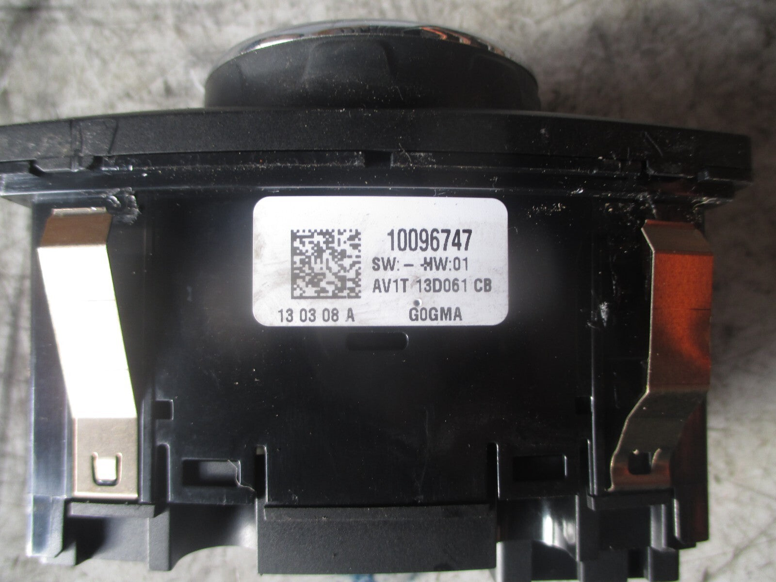 FORD B MAX 2013 HEADLIGHT CONTROL SWITCH AV1T13D061CB