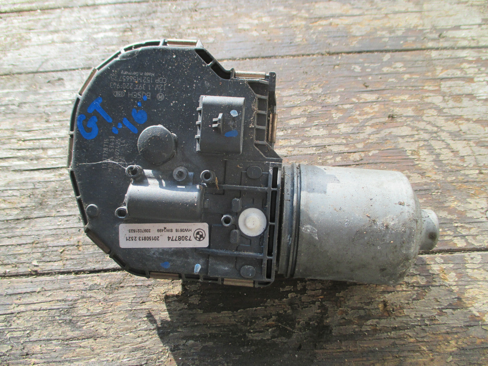 BMW 5 SERIES GT F07 2016 FRONT WINDSCREEN WIPER MOTOR 7308774