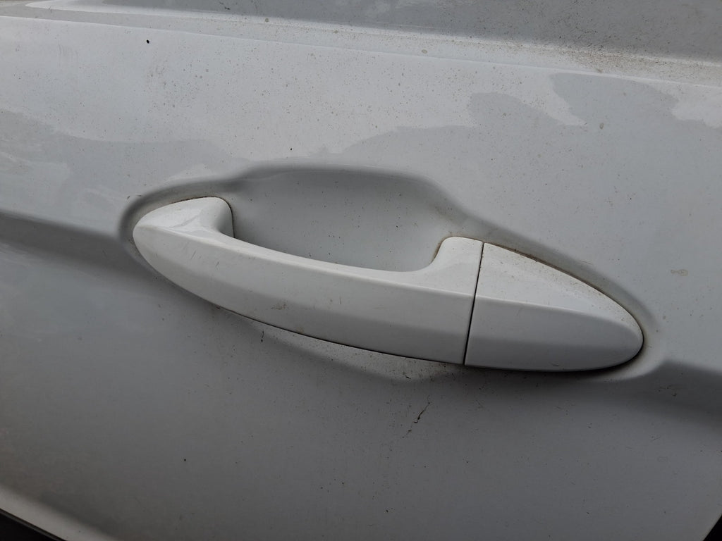 2015 FORD TRANSIT COURIER MK1 NSF PASSENGER SIDE FRONT DOOR HANDLE WHITE