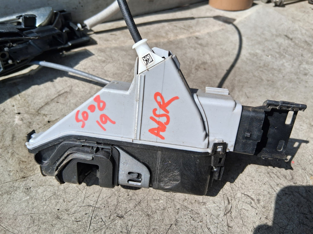 2019 PEUGEOT 5008 MK2 NSR PASSENGER SIDE REAR DOOR LOCK MECHANISM
