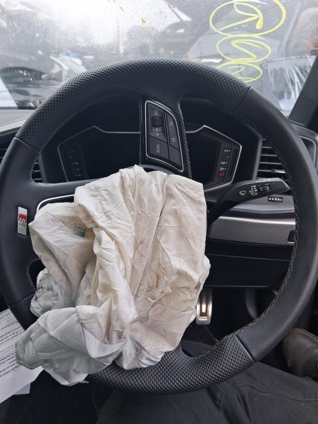 2024 AUDI A1 S LINE MK2 GB MULTIFUNCTIONAL STEERING WHEEL