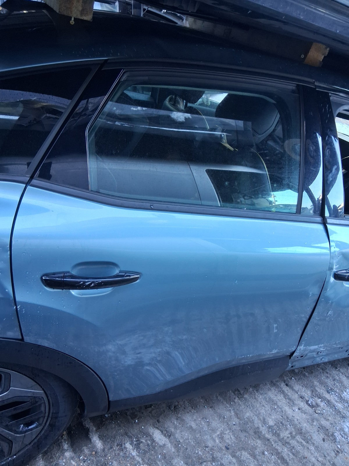 2023 CITROEN C4 MK3 OSR DRIVER SIDE REAR RIGHT BARE DOOR OLBIA BLUE EQN
