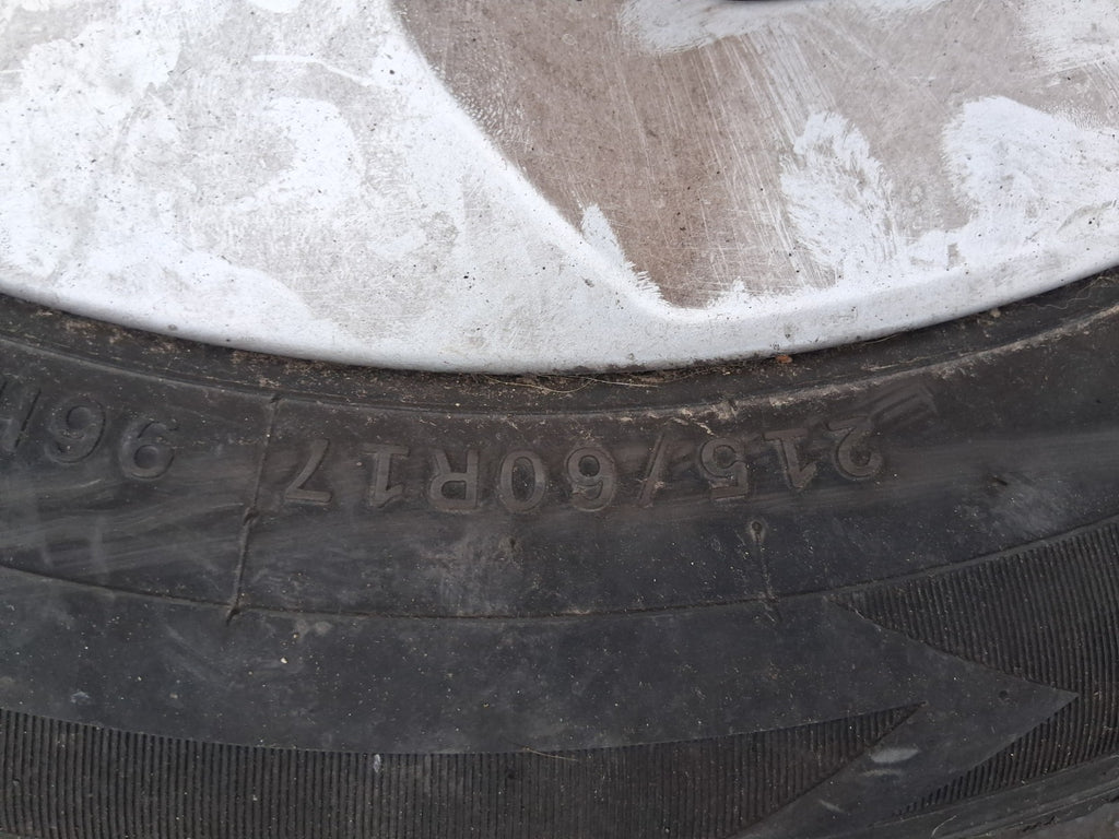 2020 NISSAN QASHQAI J11 MK2 17 INCH ALLOY WHEEL WITH TYRE 215/60R17