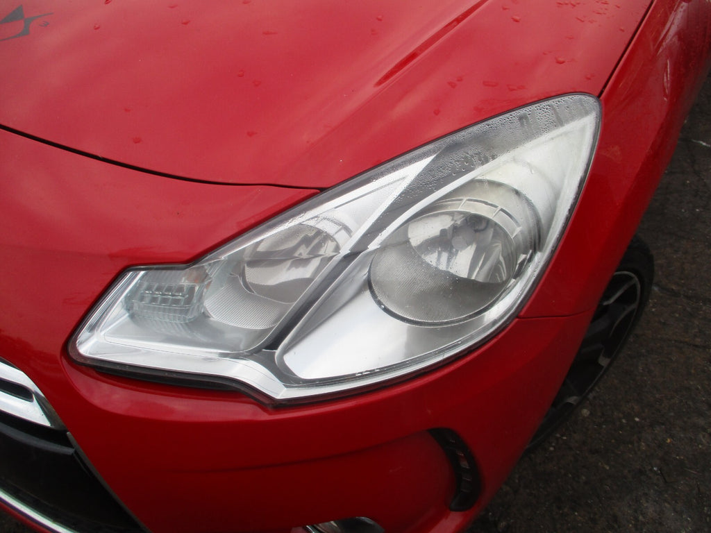2012 CITROEN DS3 HATCHBACK NSF PASSENGER SIDE FRONT HEADLIGHT HEADLAMP
