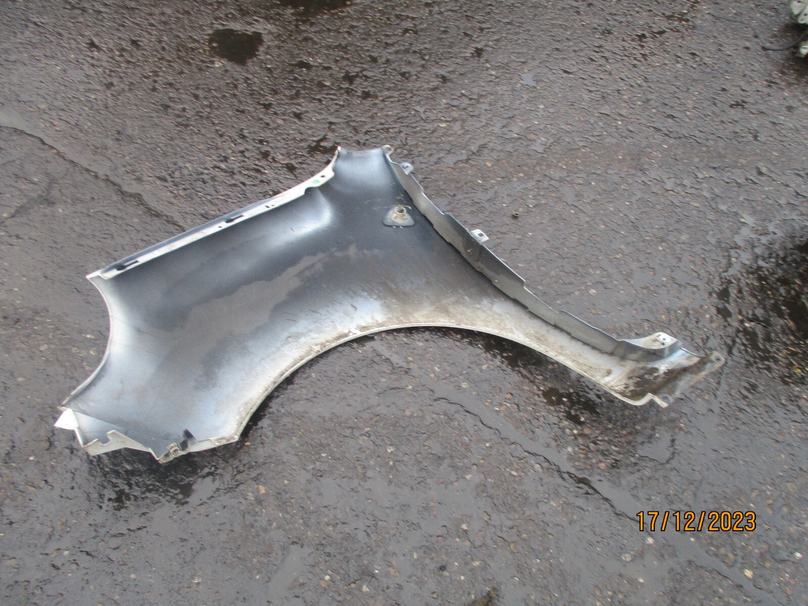2010 RENAULT KANGOO MK2 OS DRIVER SIDE FRONT WING PANEL WHITE