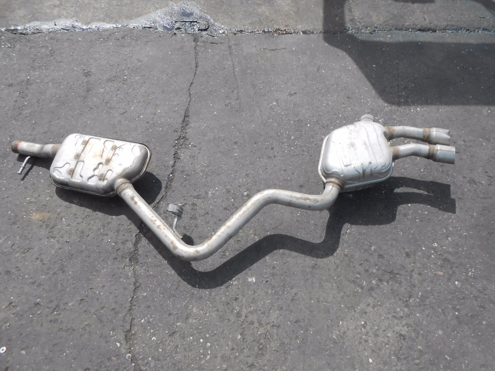 VW VOLKSWAGEN TIGUAN 5N (MK1) 2016 2.0 TDI EXHAUST CENTER BOX BACK BOX 5N0119A