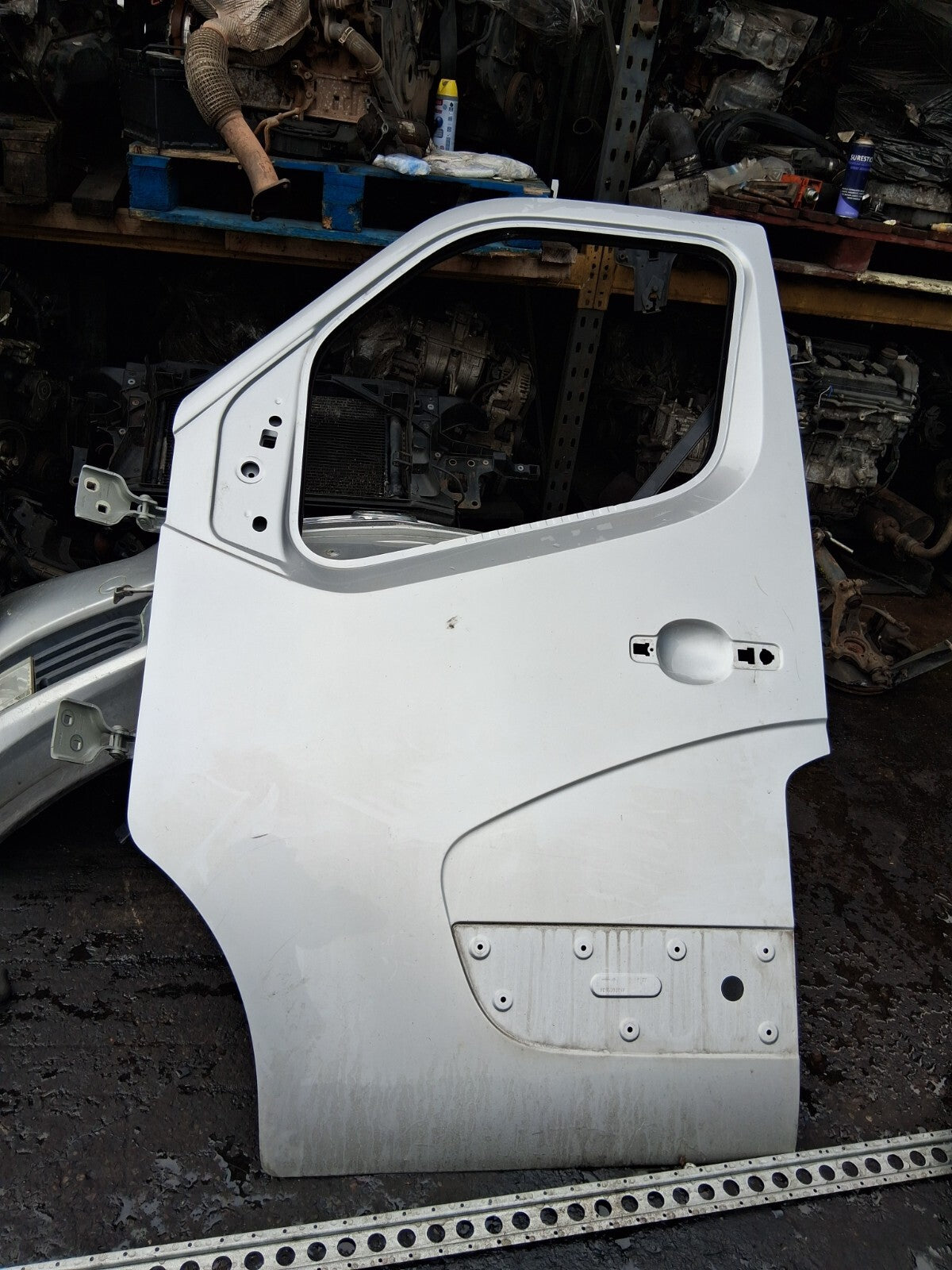 2023 RENAULT MASTER MK3 NSF PASSENGER SIDE BARE DOOR SILVER