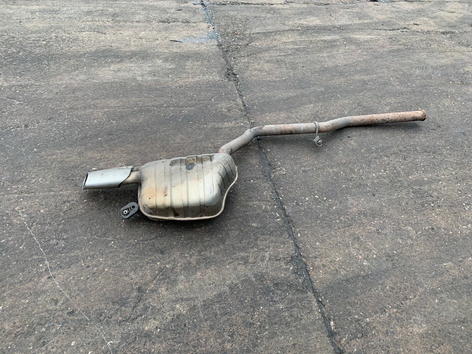 MERCEDES BENZ C CLASS W204 C220 DIESEL 2012 EXHAUST BACK BOX A2044911601