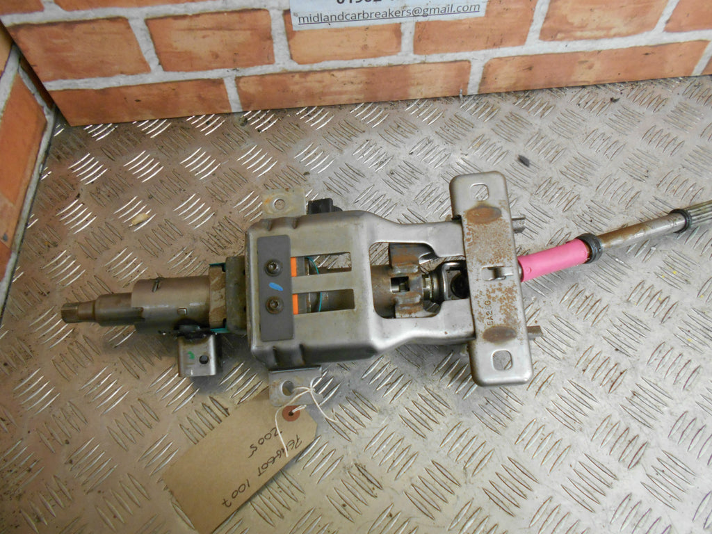 PEUGEOT 1007 2005 ADJUSTABLE STEERING COLUMN