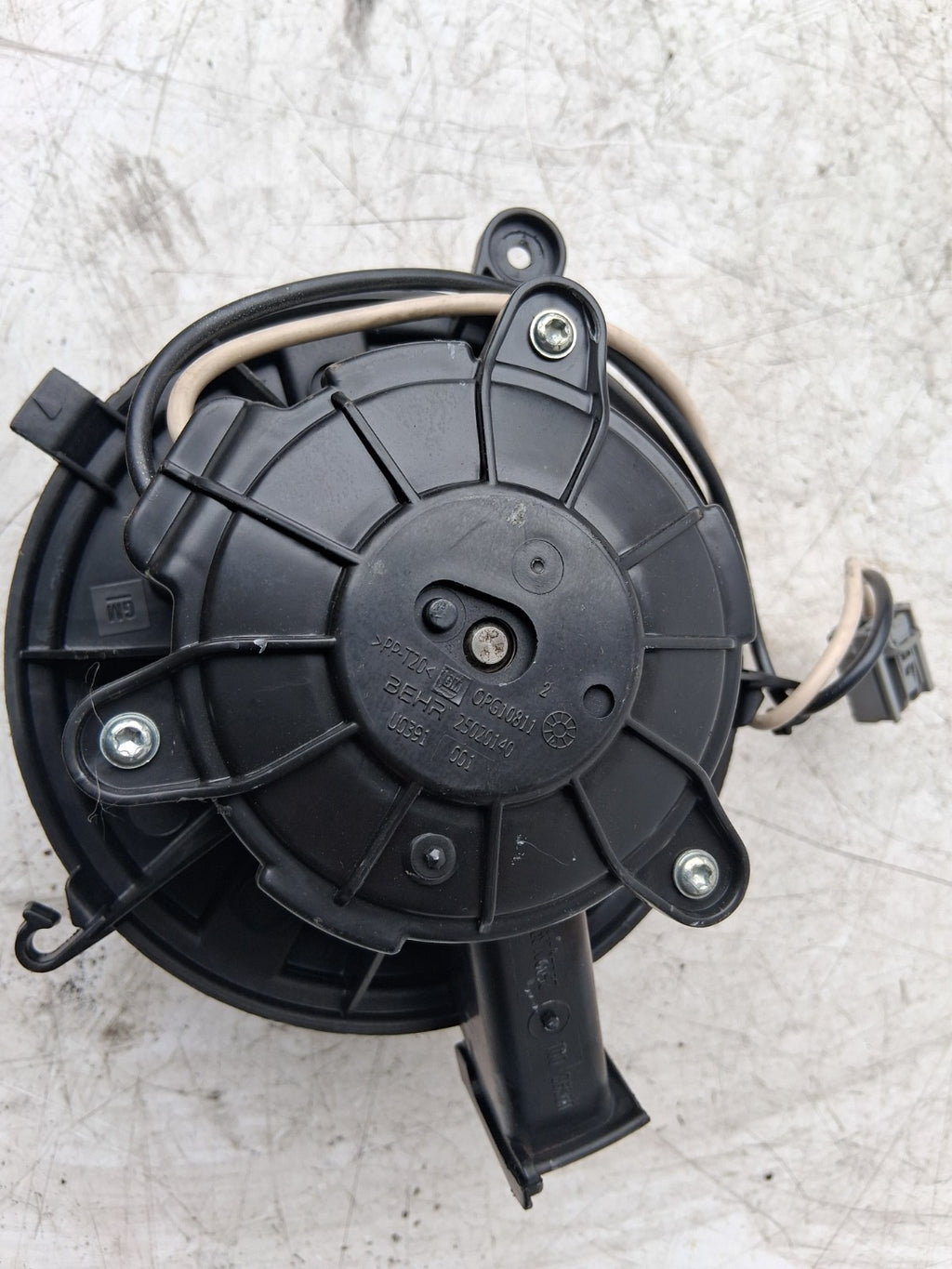 2013 VAUXHALL ASTRA J HEATER BLOWER MOTOR FAN U7254002