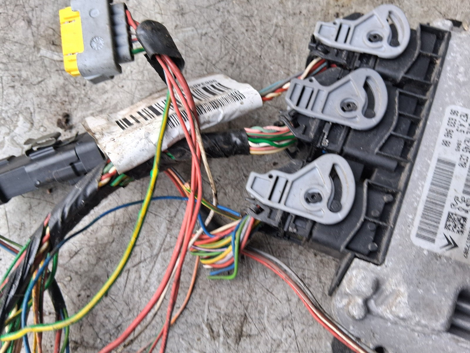 2006 PEUGEOT 307 ECU ENGINE CONTROL UNIT 9663394680