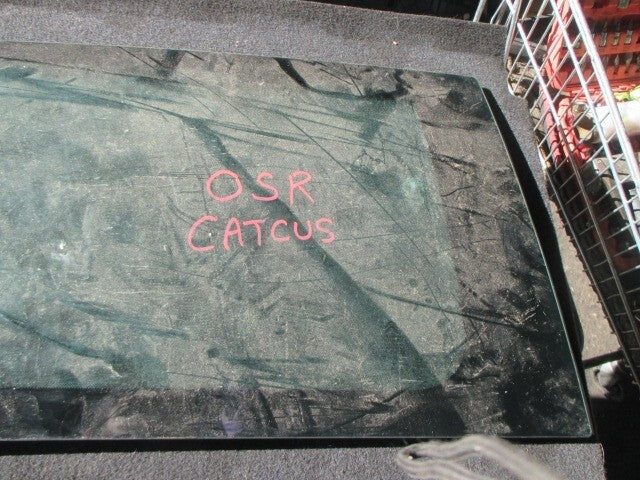 2016 CITROEN C4 CATCUS OSR DRIVER SIDE REAR WINDOW GLASS