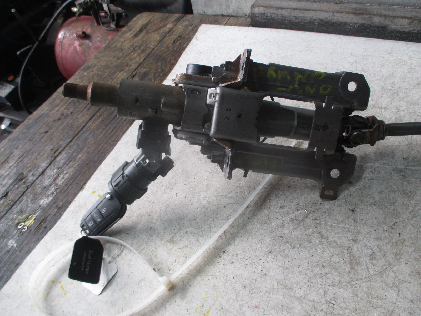 VAUXHALL GRANDLAND X 2018 1.6 DIESEL STEERING COLUMN 9820460377