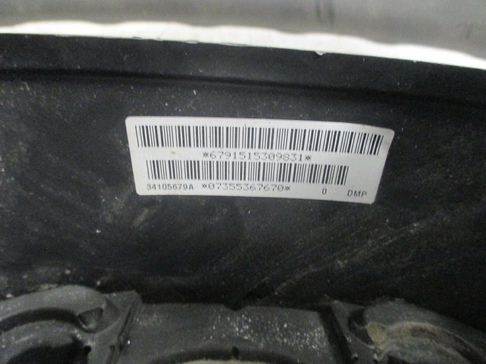 FIAT PANDA  MK3 2016 STEERING WHEEL BLACK 34105679A
