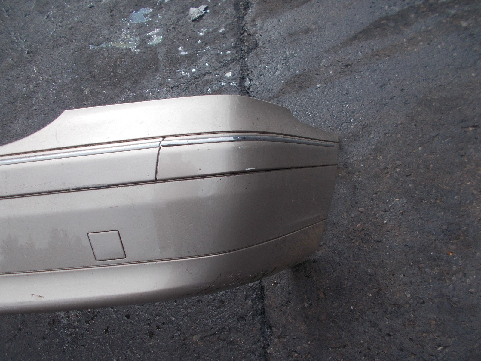 MERCEDES C CLASS C270 2001 REAR BUMPER GOLD