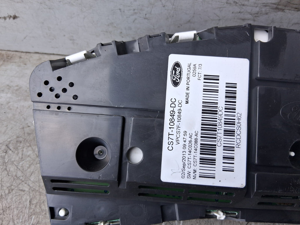 2013 FORD S MAX MK1 MANUAL SPEEDOMETER INSTRUMENT CLUSTER CS7T10849DC