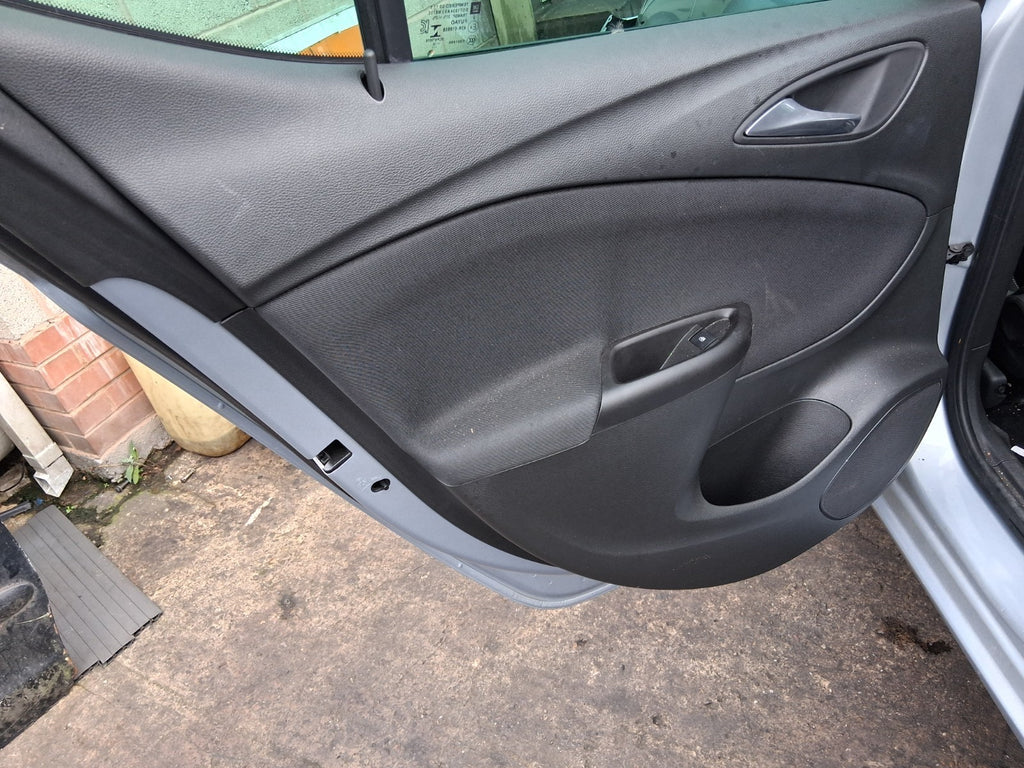 2019 VAUXHALL ASTRA K NSR PASSENGER SIDE REAR LEFT WINDOW MOTOR & REGULATOR