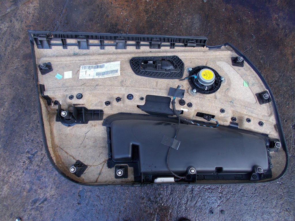2007 BMW 320D SE E90 OSF DRIVERS SIDE FRONT DOOR CARD 7144559