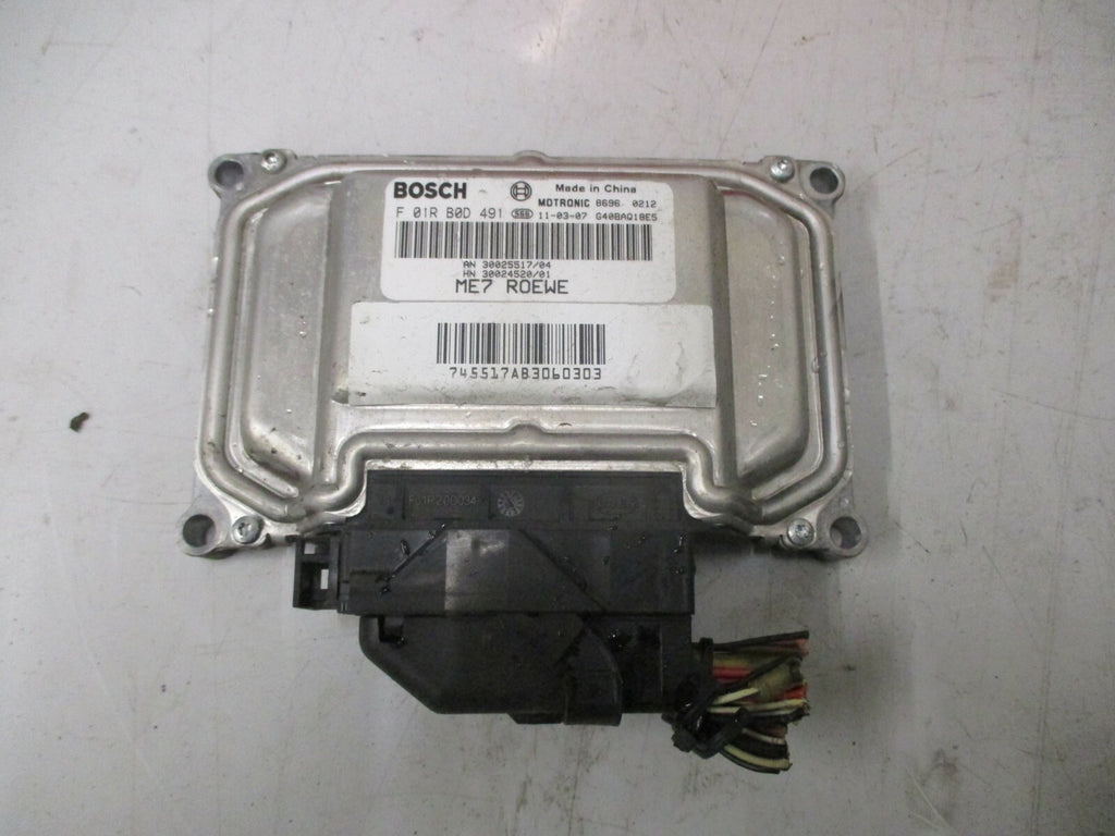 MG MG6 GT TURBO 1.8 160HP 2012 ECU ENGINE CONTROL UNIT F01RB0D491 30025517/04