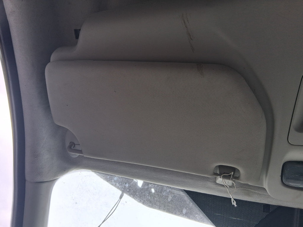 FORD TRANSIT COURIER 2015 NSF PASSENGER SIDE FRONT SUN VISOR CREAM