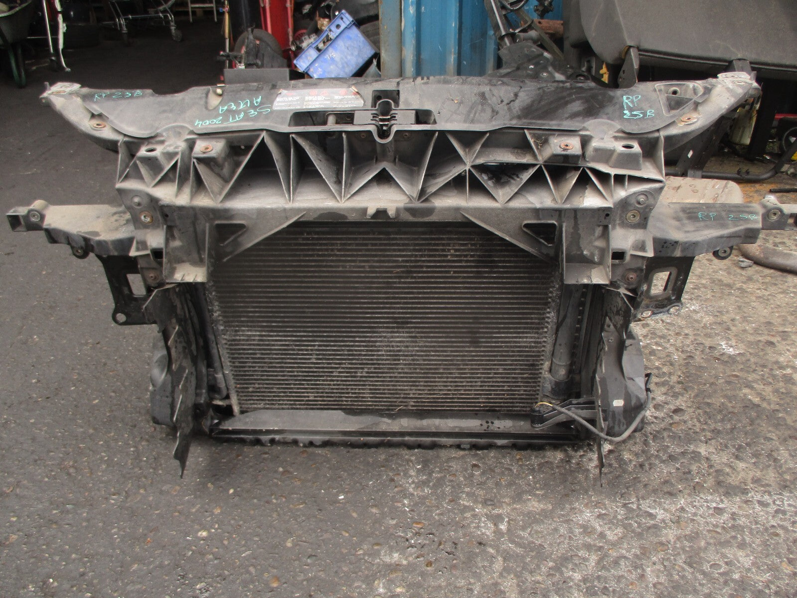 2004 SEAT ALTEA MK1 1.6 PETROL RADIATOR RAD PACK AND FAN RP 25B
