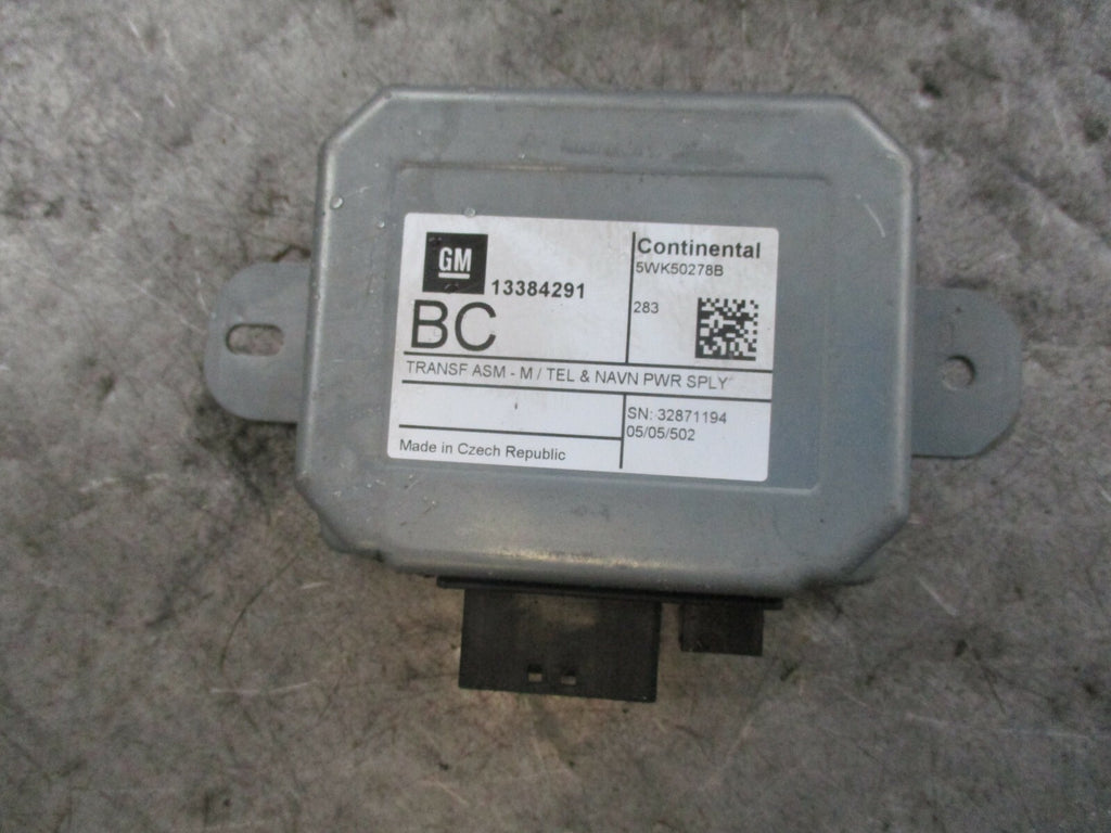 VAUXHALL CORSA D TELEPHONE NAVIGATION SUPPLY MODULE 13384291